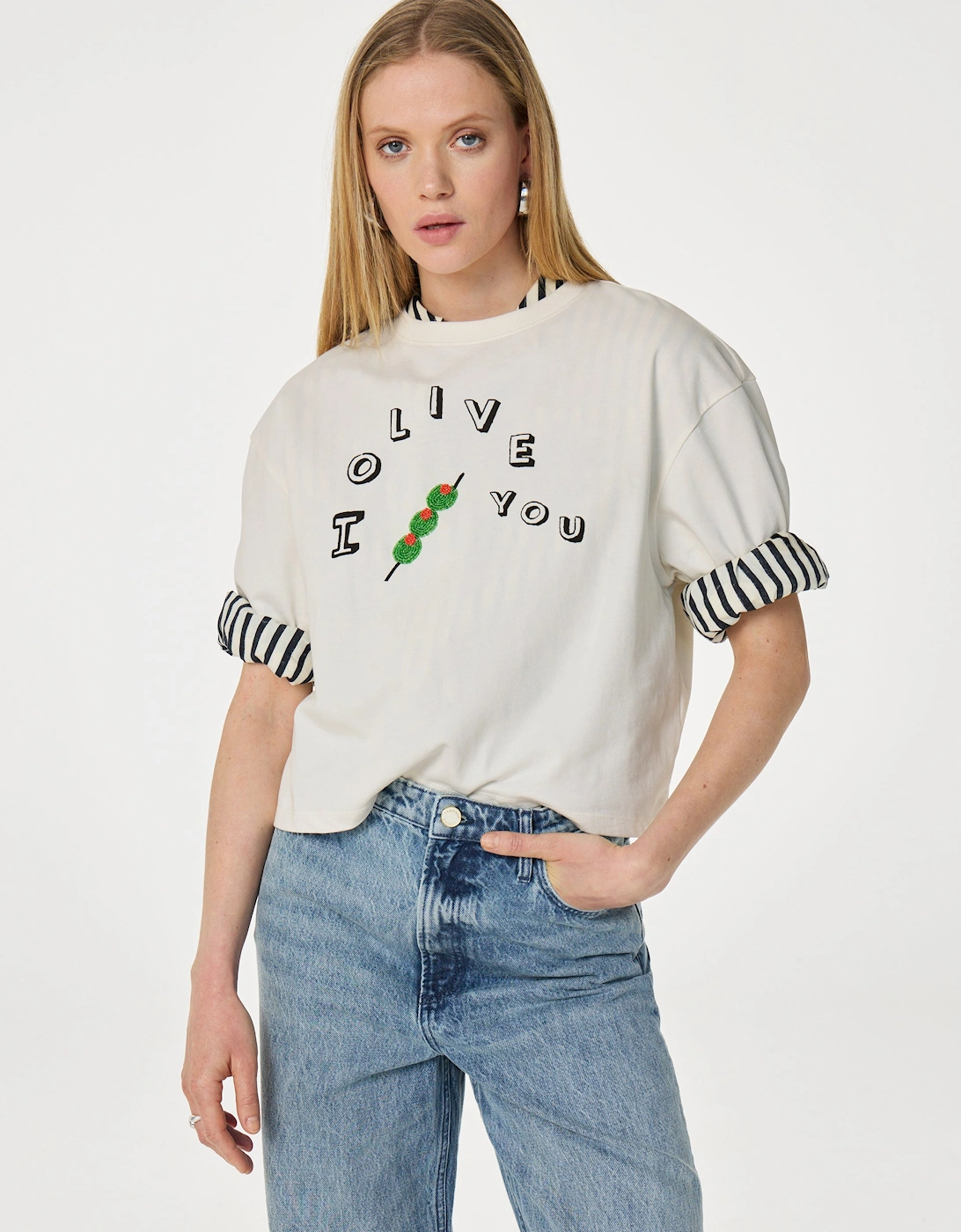 FABIENNE CHAPOT Women's Benja T shirt - White - Size: 14