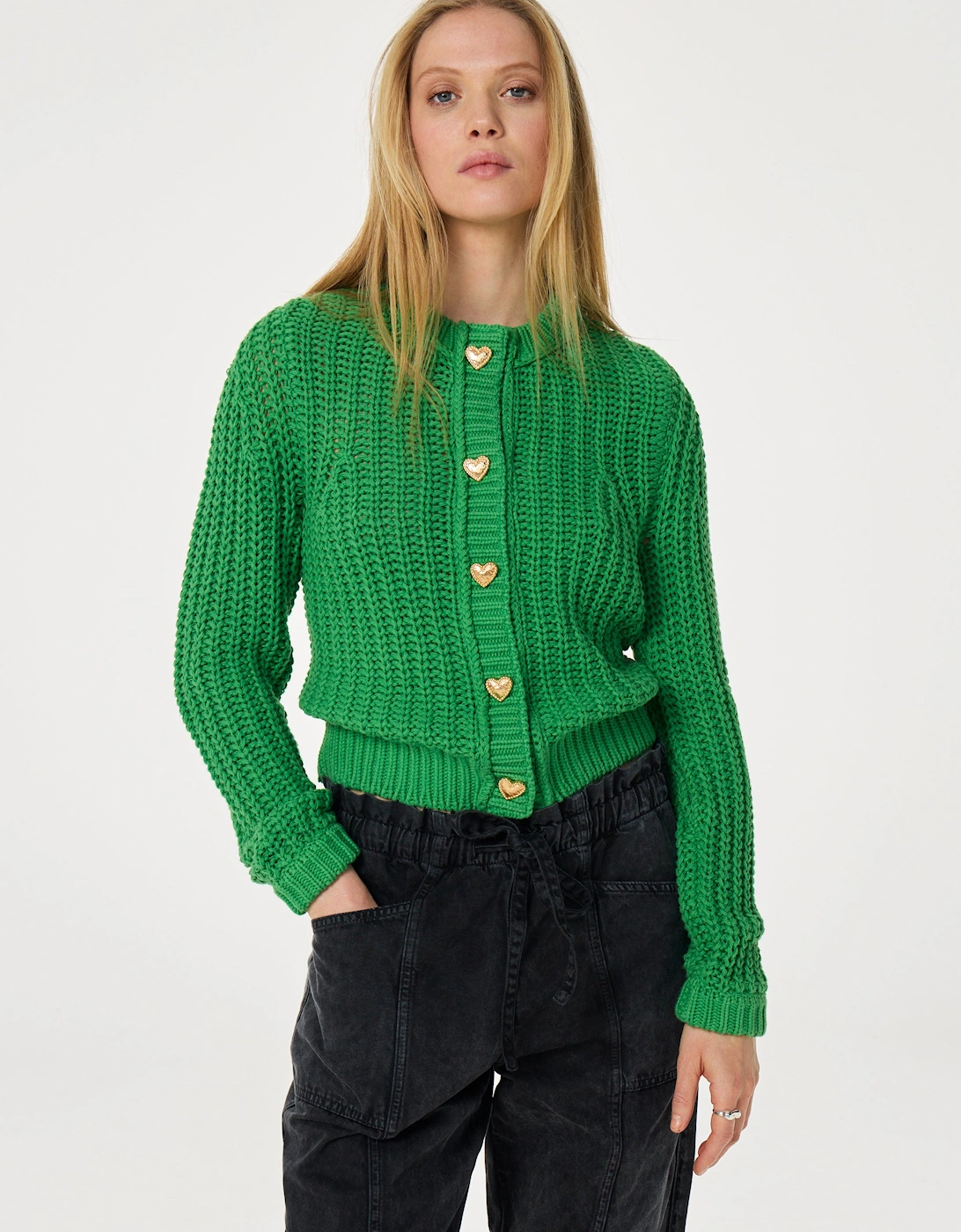 FABIENNE CHAPOT Women's Sun cardigan - Green - Size: 6