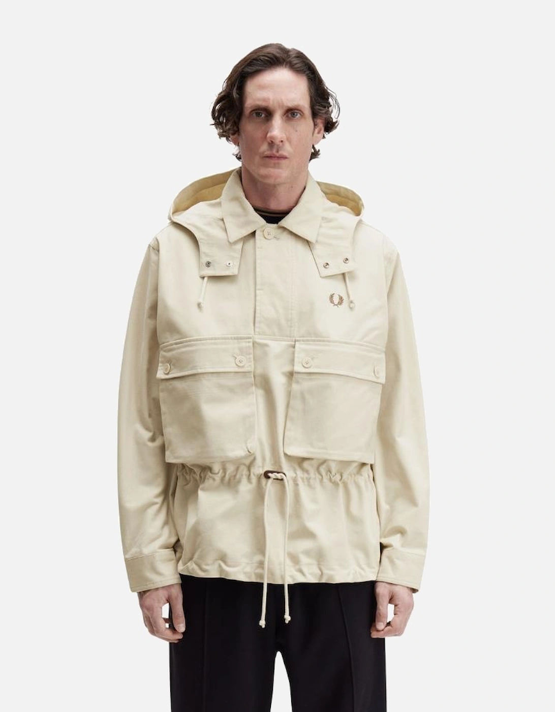 Coaches Smock Jacket - Oatmeal