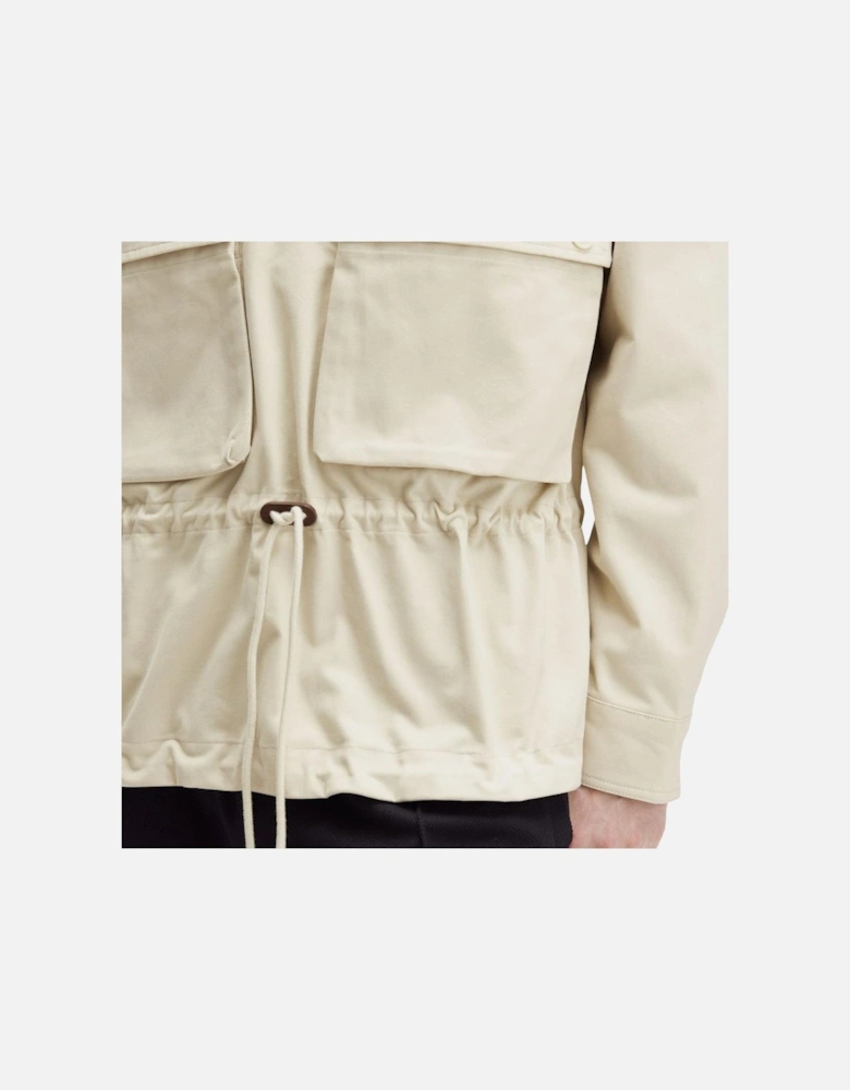 Coaches Smock Jacket - Oatmeal
