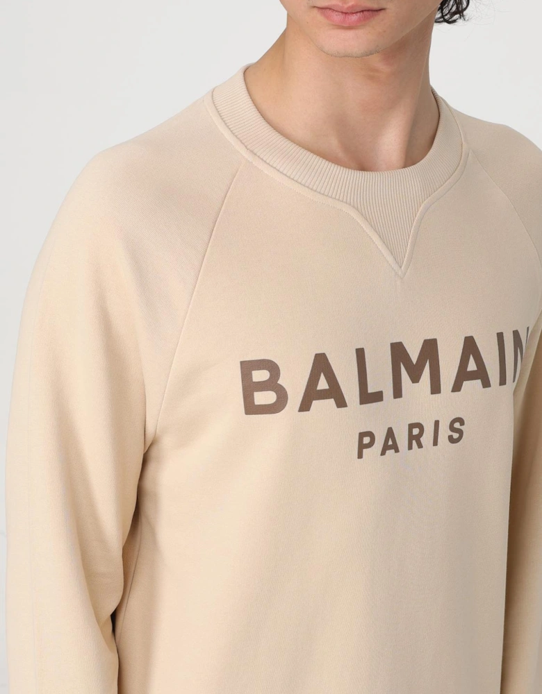 Logoprint Cottonjersey Sweatshirt
