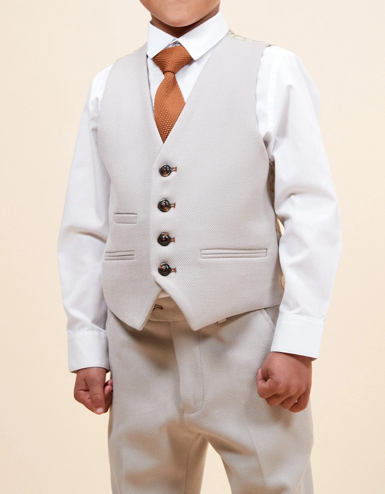 HM5 Kids 3pc Suit - Stone