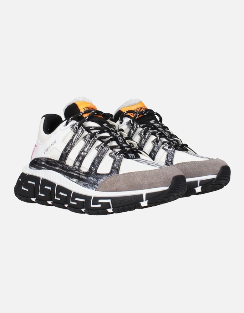 Sneakers with Front Side and Back Logo Women - Beige Sneakers