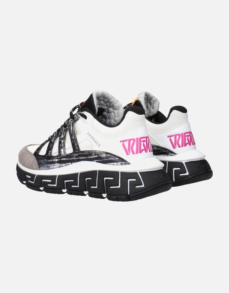 Sneakers with Front Side and Back Logo Women - Beige Sneakers