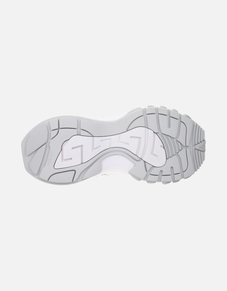 Logo-Embellished Fabric Sneakers Women - White