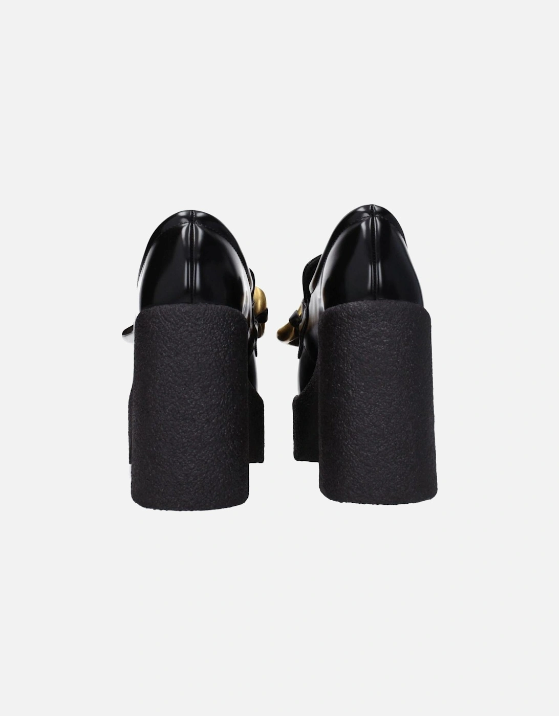 Eco Leather Square Toe High Heel Pumps Women - Black