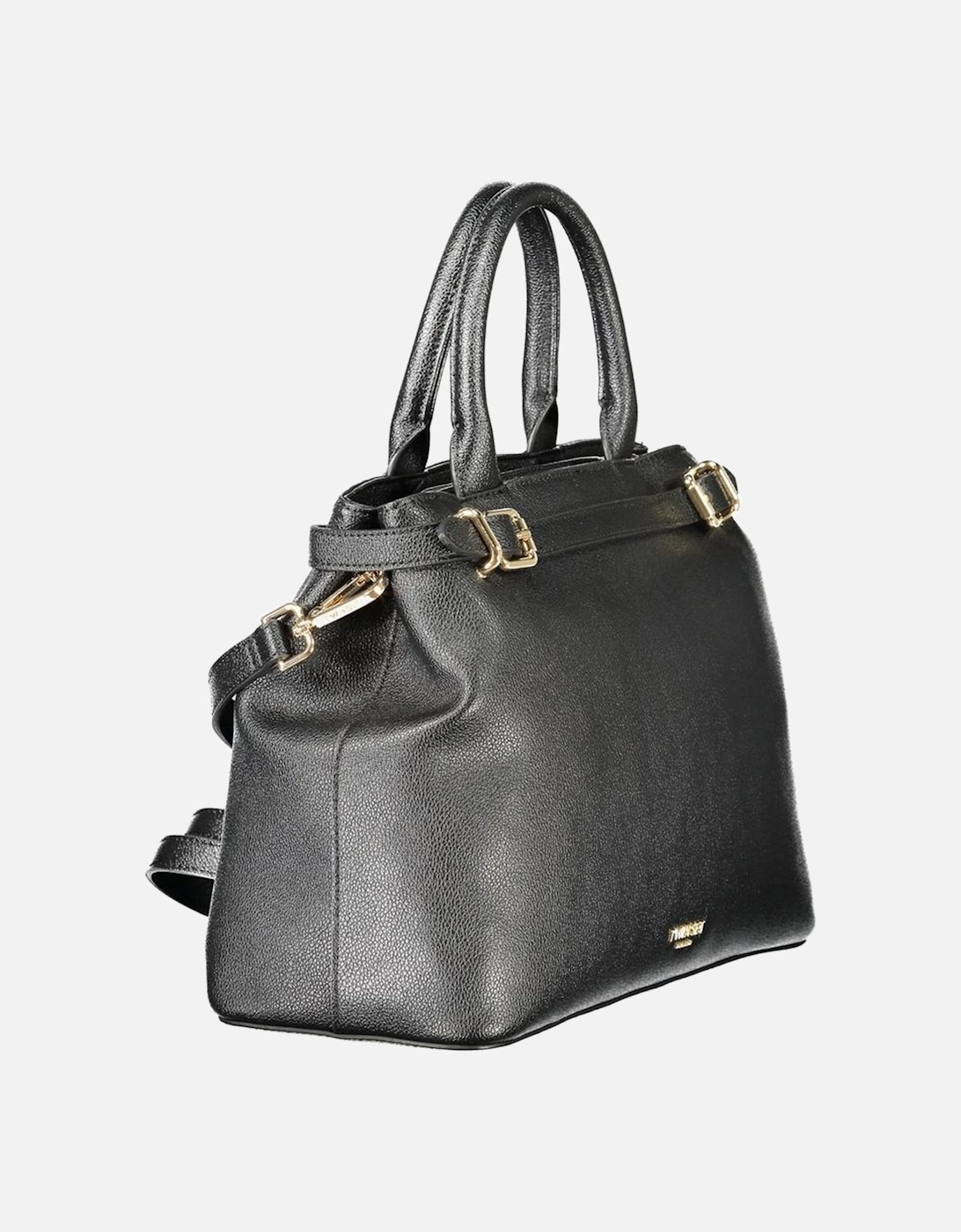 Sleek Chic Tote Bag with Dual Compartments Women - Black Handbags