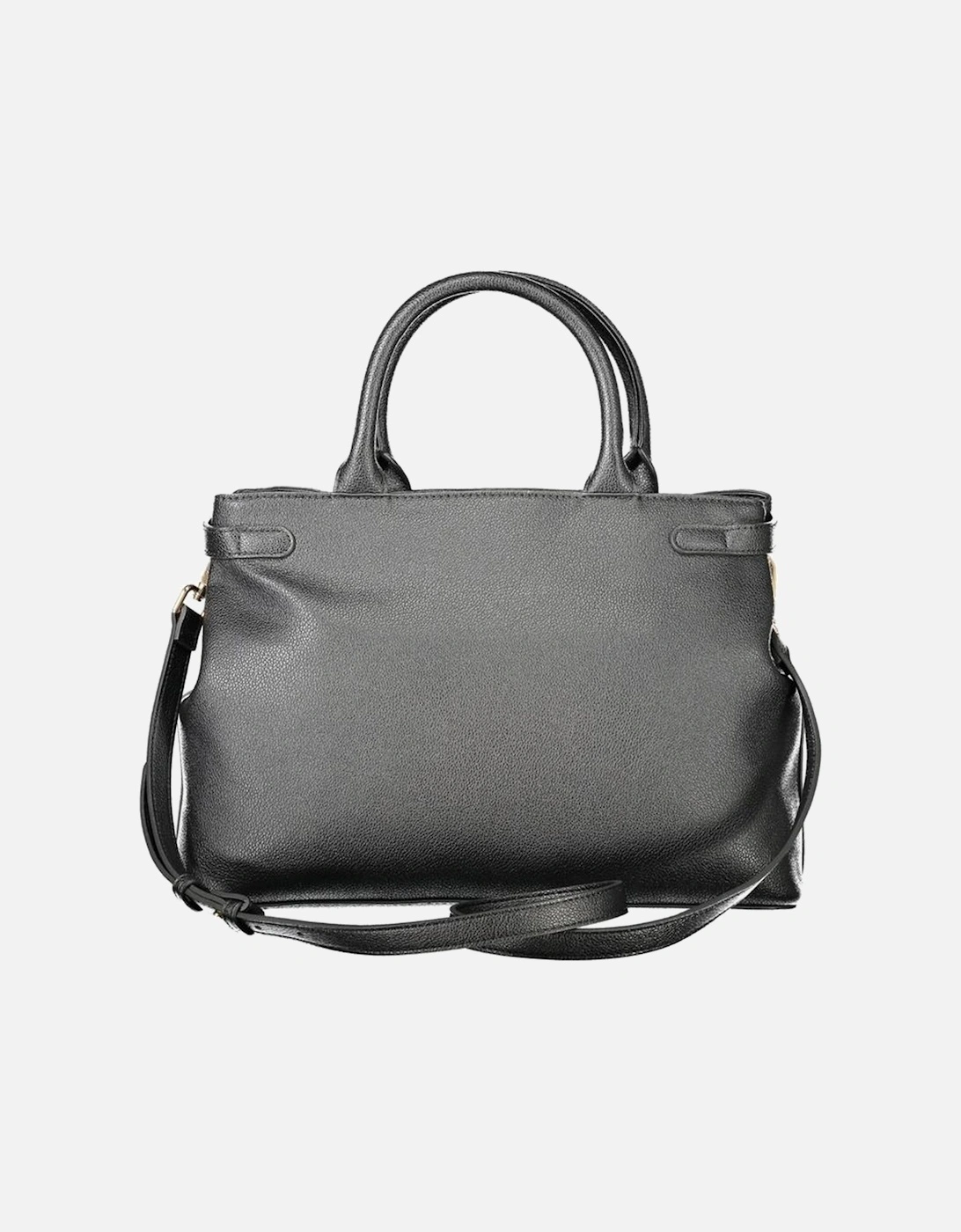 Sleek Chic Tote Bag with Dual Compartments Women - Black Handbags