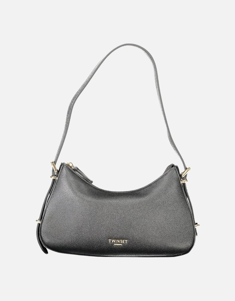 Sleek Convertible Shoulder Crossbody Bag Women - Black Handbags