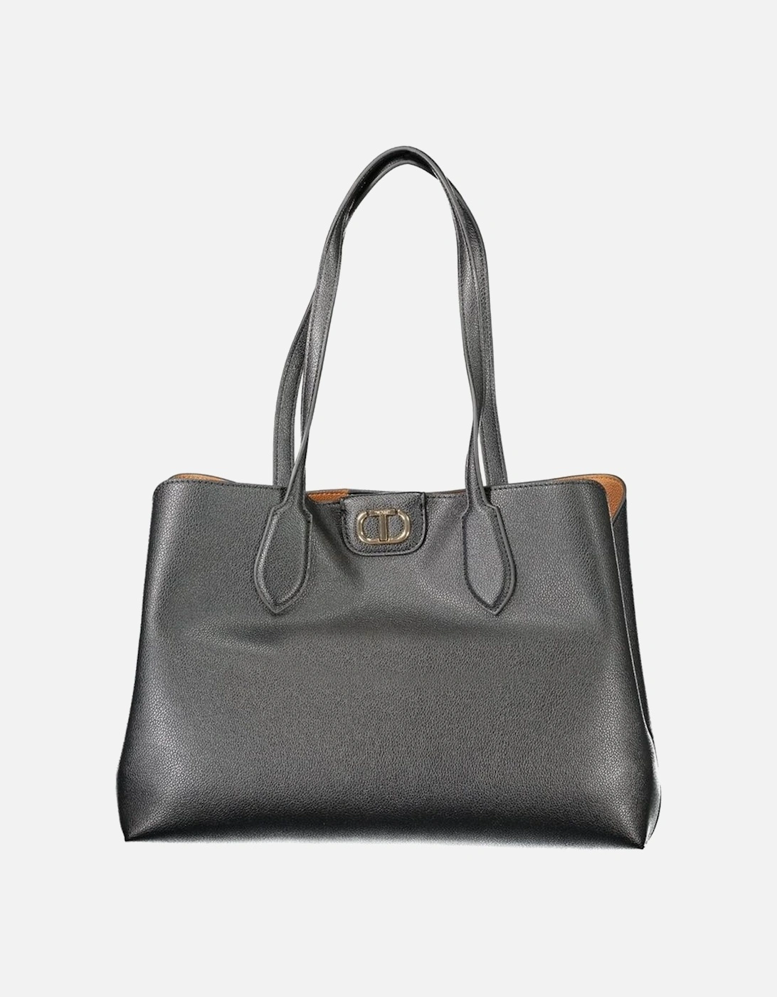 Sophisticated Tote Bag with Dual Compartments and Central Pocket Women, 3 of 2