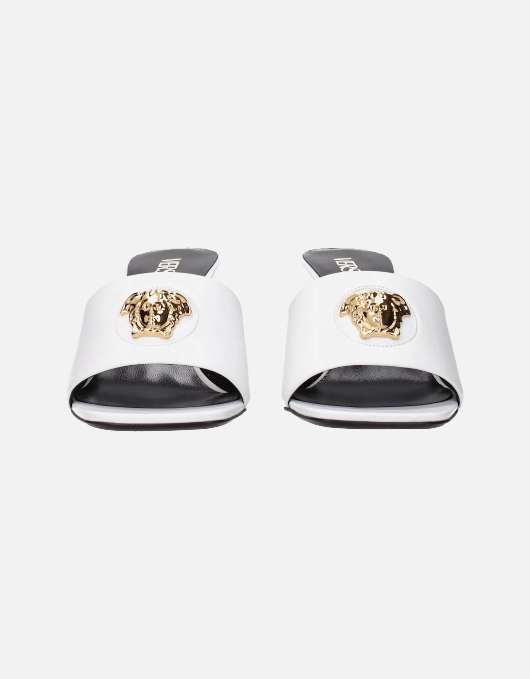 Leather Sandals with Front Detail Women - White