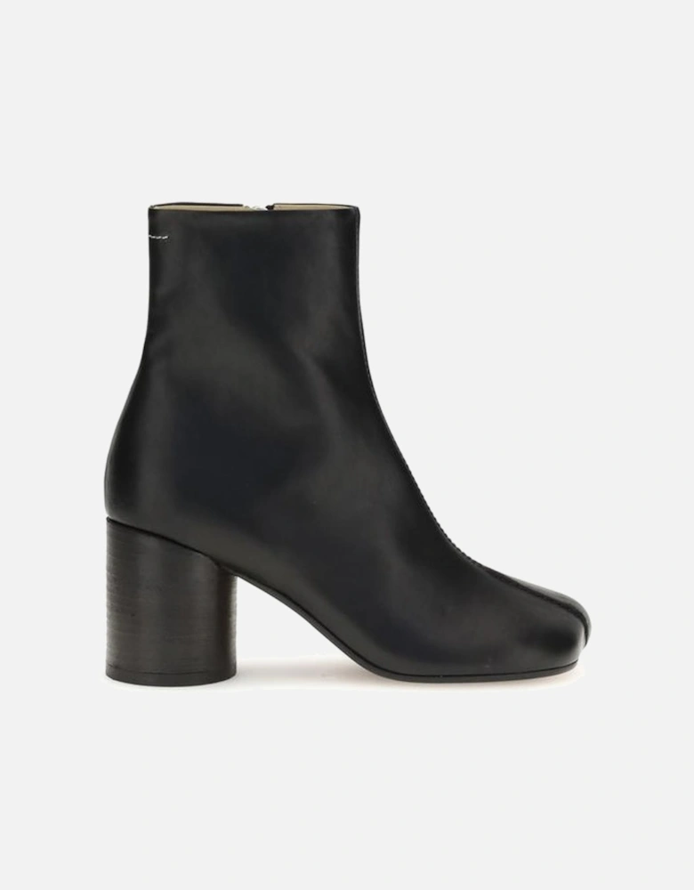 Anatomical Nappa Ankle Boots with Sculptural Heel Women - Black