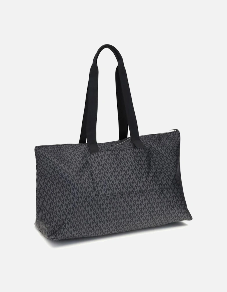 Reversible Foldable Large Tote Bag Women - Black Shoulder Bags