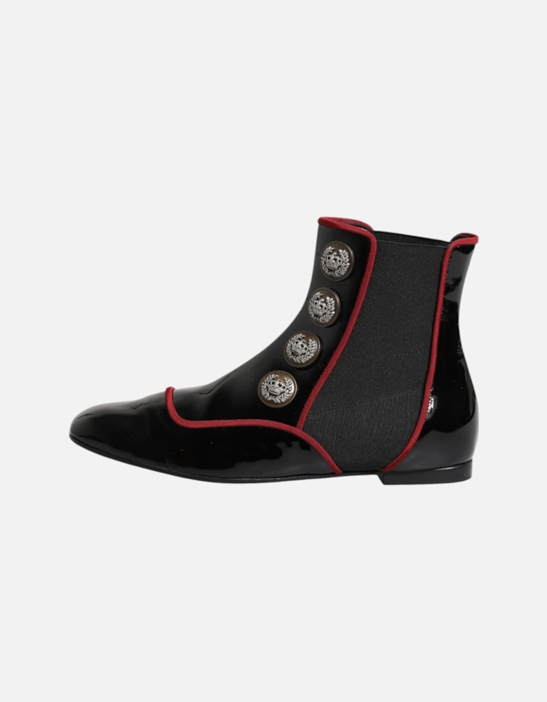 Calf Leather Chelsea Ankle Boots Women - Black