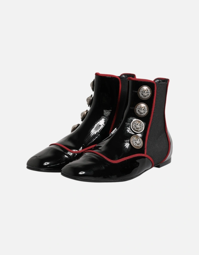 Calf Leather Chelsea Ankle Boots Women - Black
