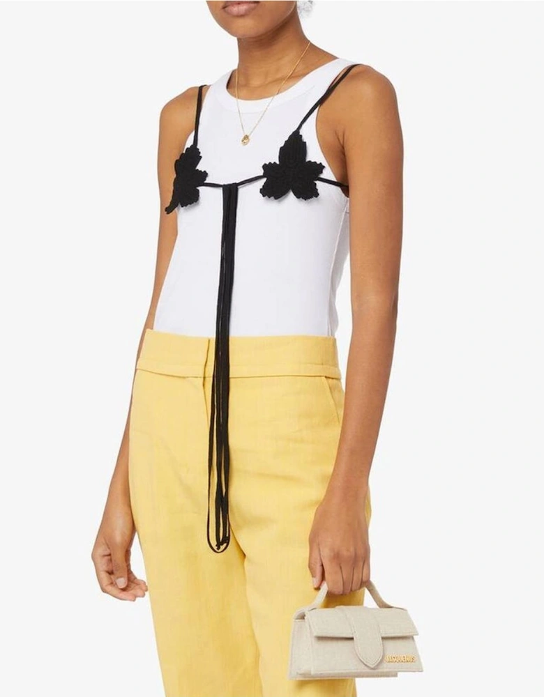 Canvas Flap Top Bag with Adjustable Strap Women - Gray
