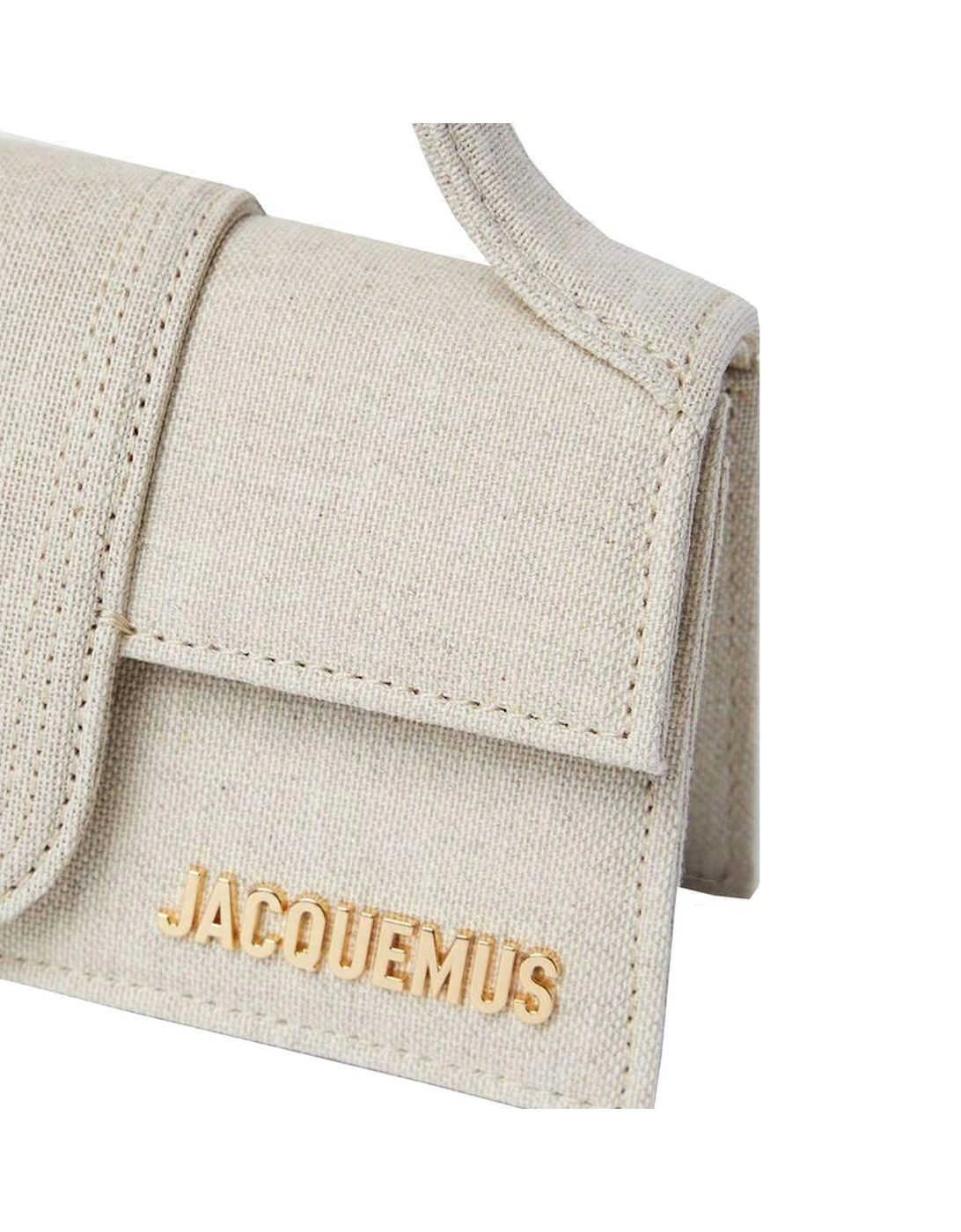 Canvas Flap Top Bag with Adjustable Strap Women - Gray
