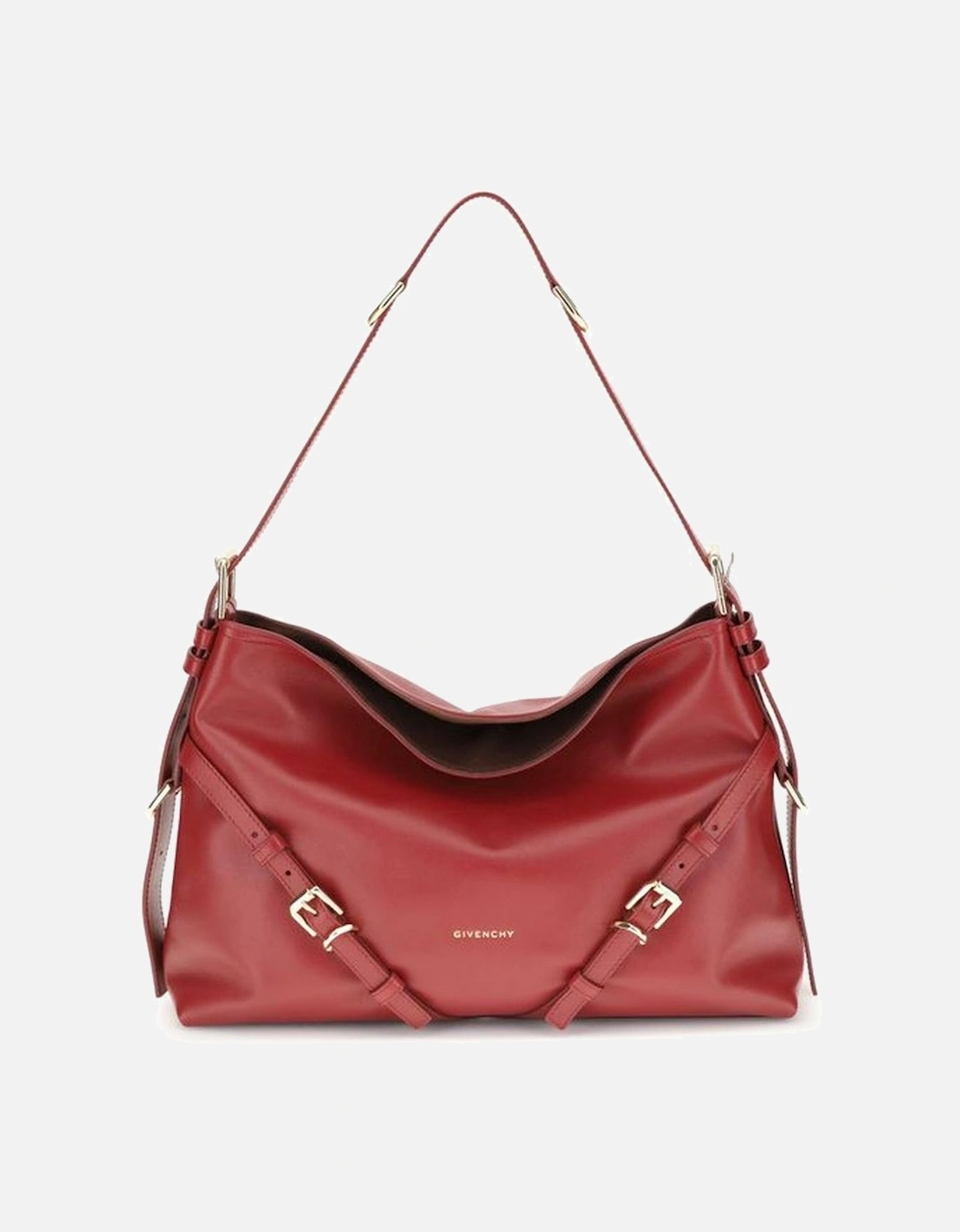 Voyou Medium V-Shaped Shoulder Bag Women - Red, 5 of 4