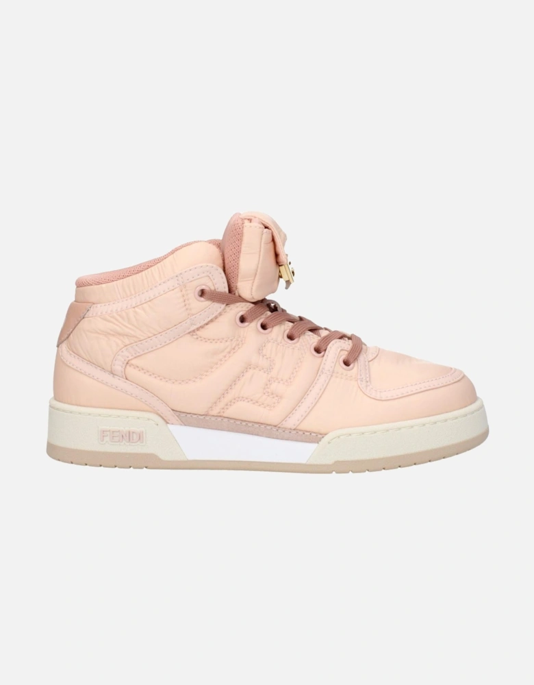 Logo Detailed Lace-Up Nylon Sneakers Women - Pink