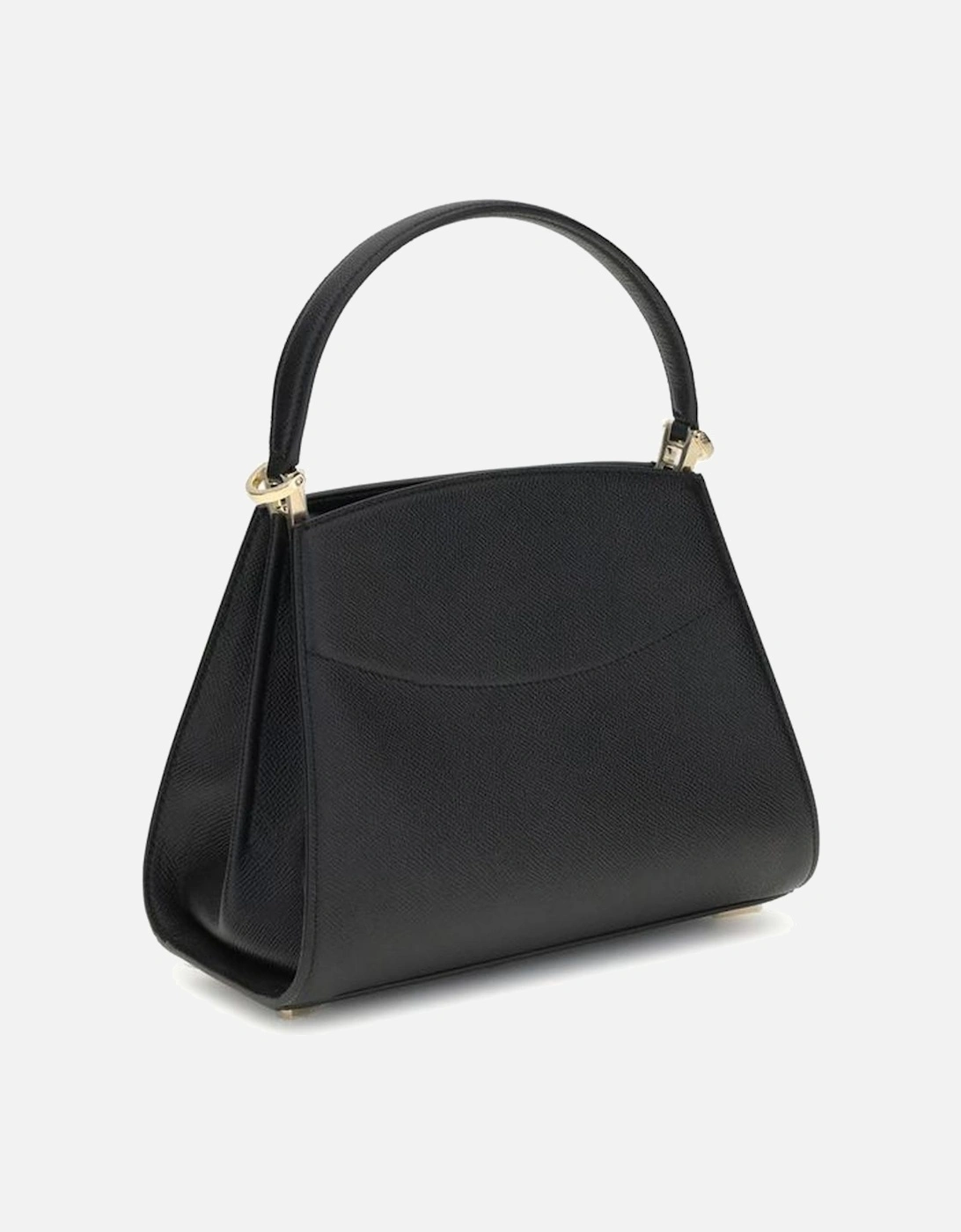 Studio Box Bag with Gancini Slider Closure Women - Black Handbags