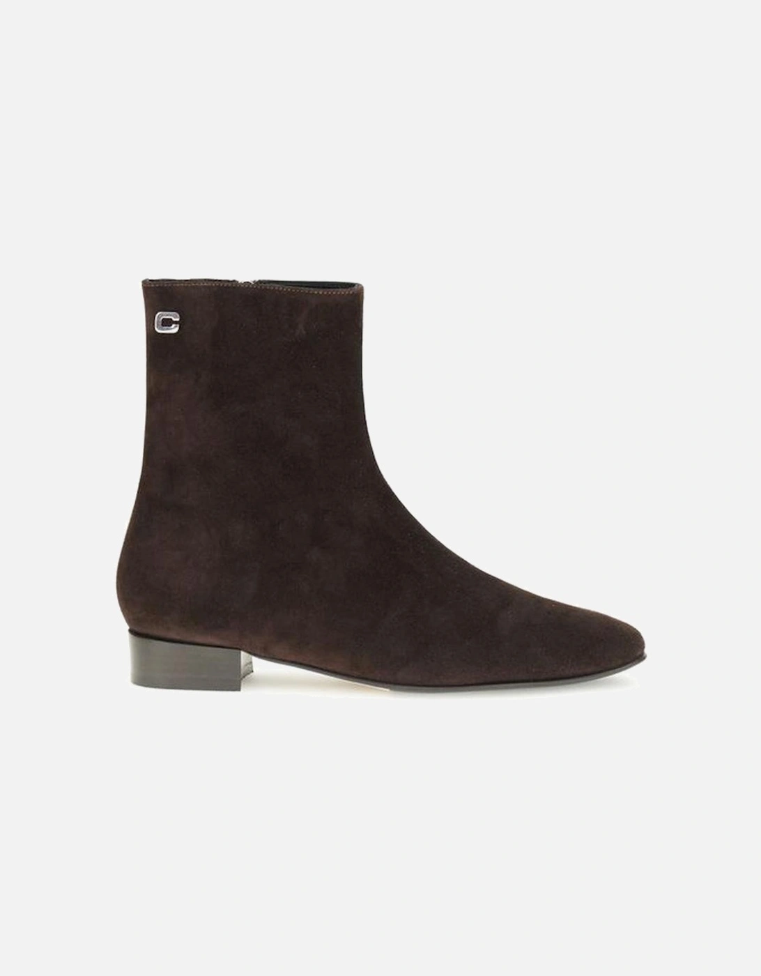 Minimalist Modern Ankle Boots with Side Zip and Block Heel Women -, 4 of 3