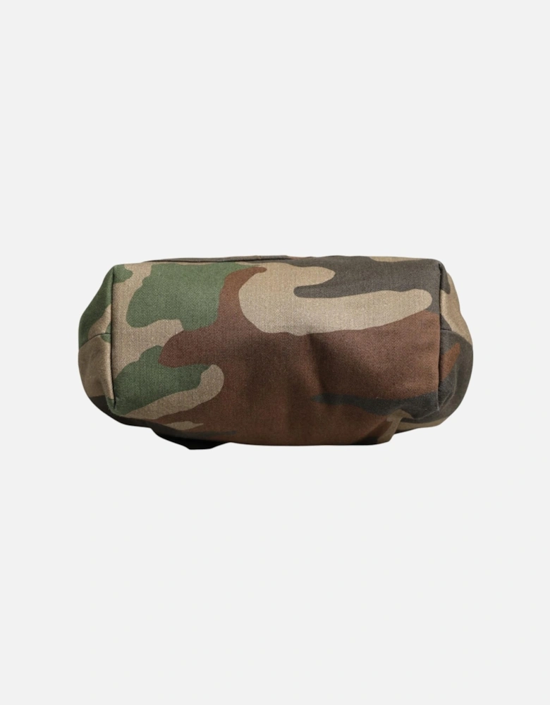 Patchworked Sicily Medium Canvas Shoulder Bag Women - Multicolor
