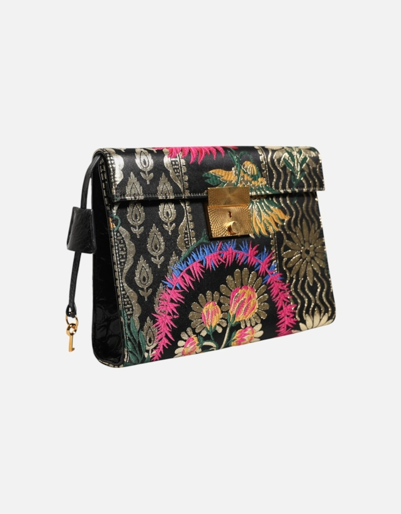 Briefcase Portfolio Clutch Document Laptop Bag Women - Multicolor