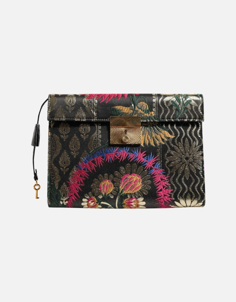 Briefcase Portfolio Clutch Document Laptop Bag Women - Multicolor