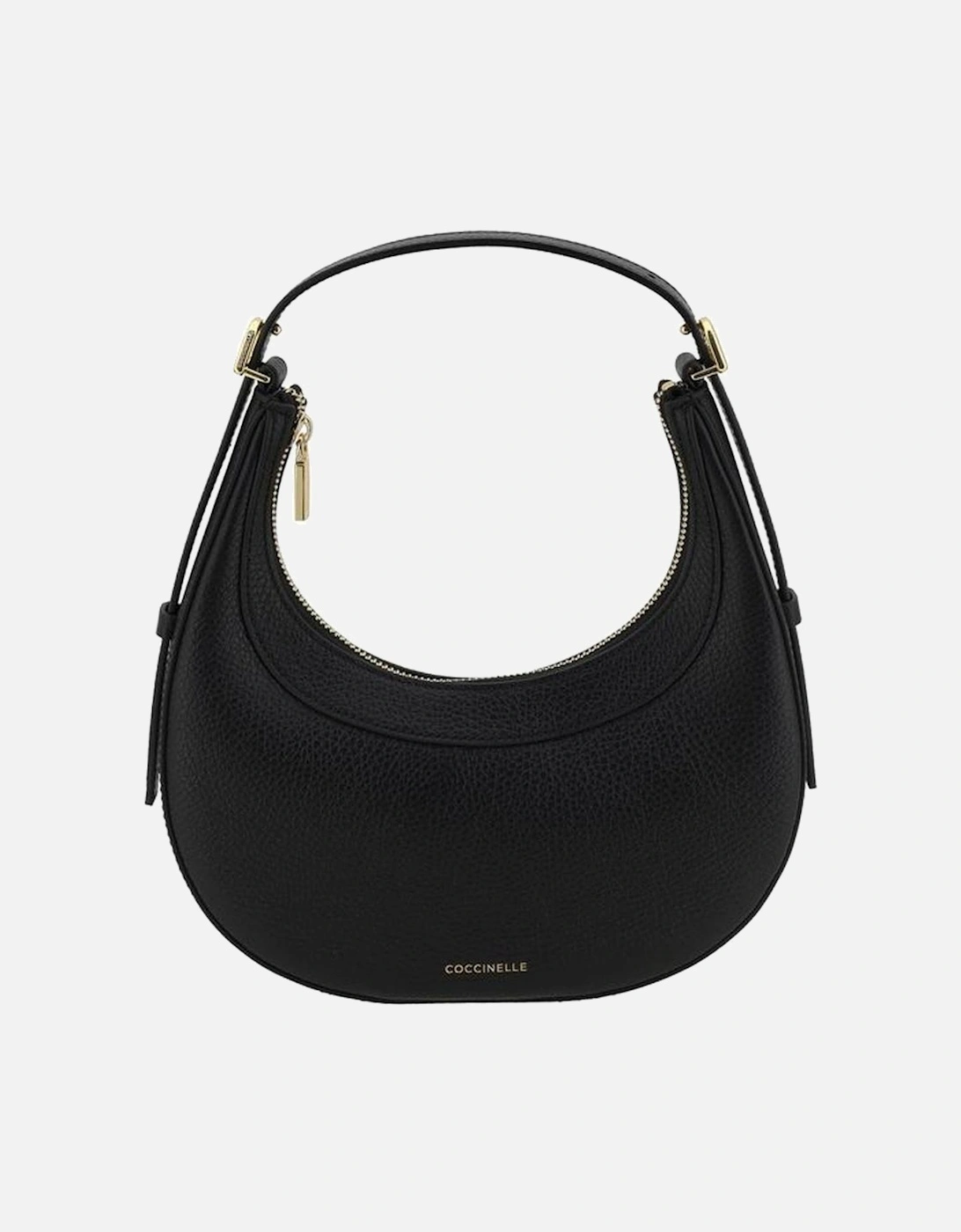 Grained Leather Whisper Shoulder Bag Women - Black, 5 of 4