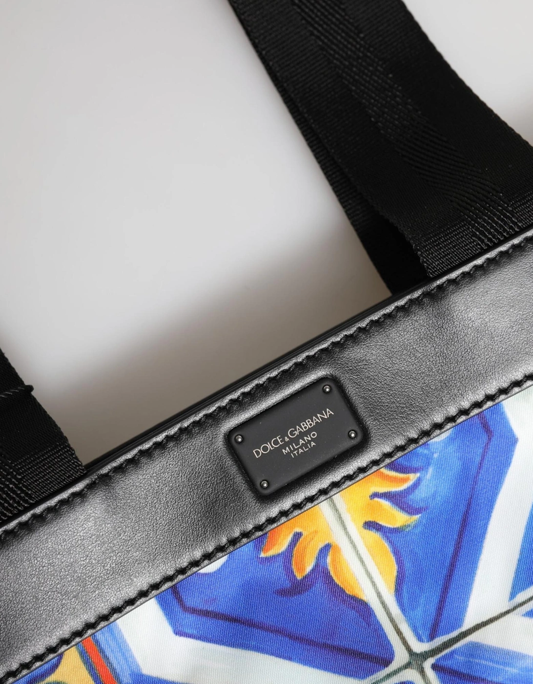 Shoulder Strap Tote Bag with Fabric Lining Women - Multicolor