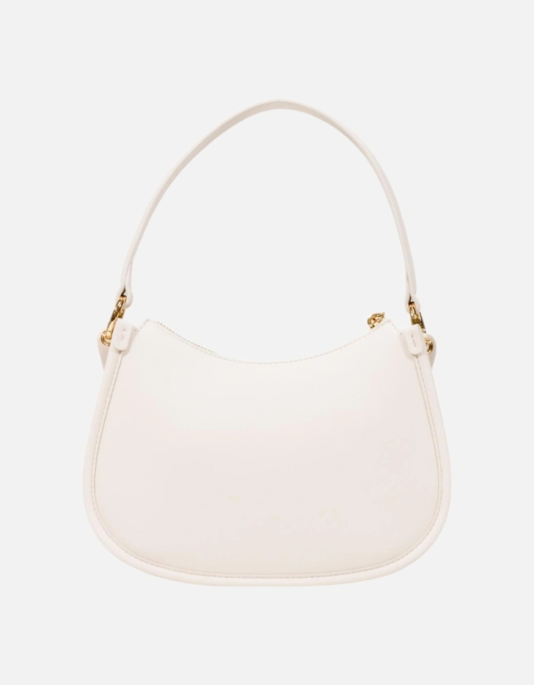 Handbag with Shoulder Strap and Zip Fastening Women - White Bags