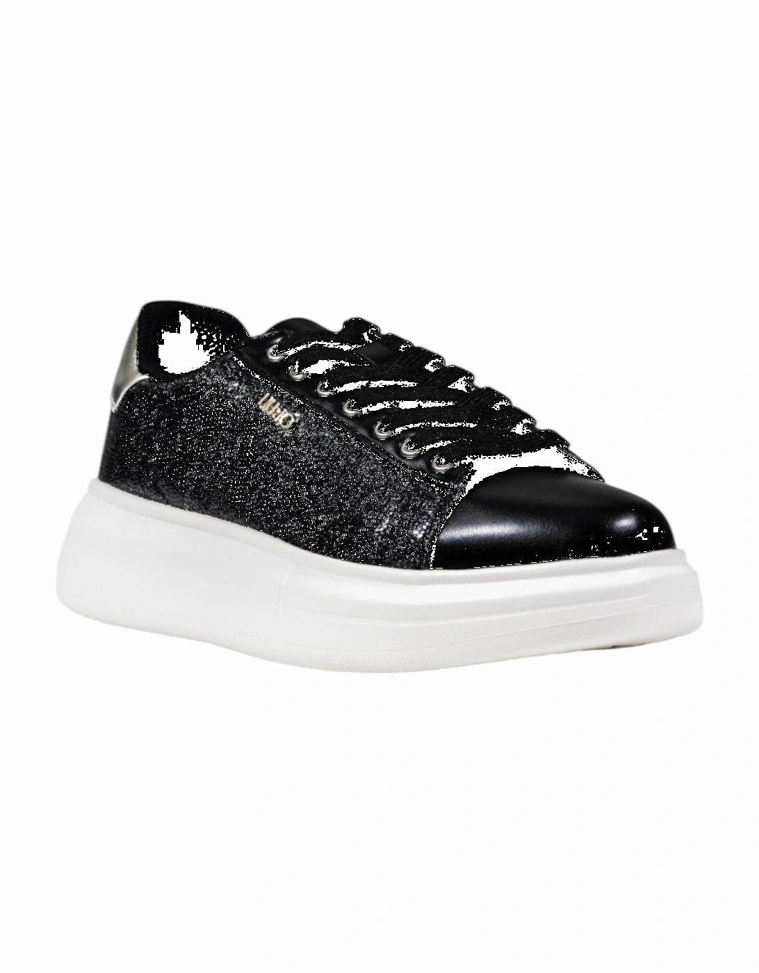 Slip-On Polyurethane Sneakers Women - Black
