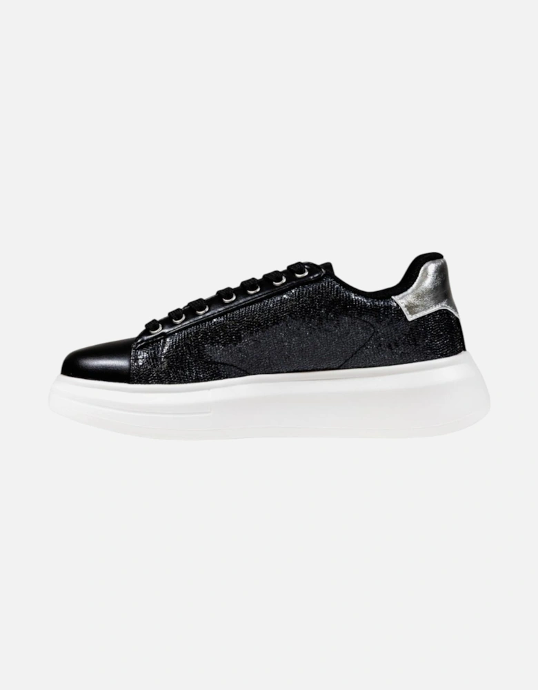 Slip-On Polyurethane Sneakers Women - Black