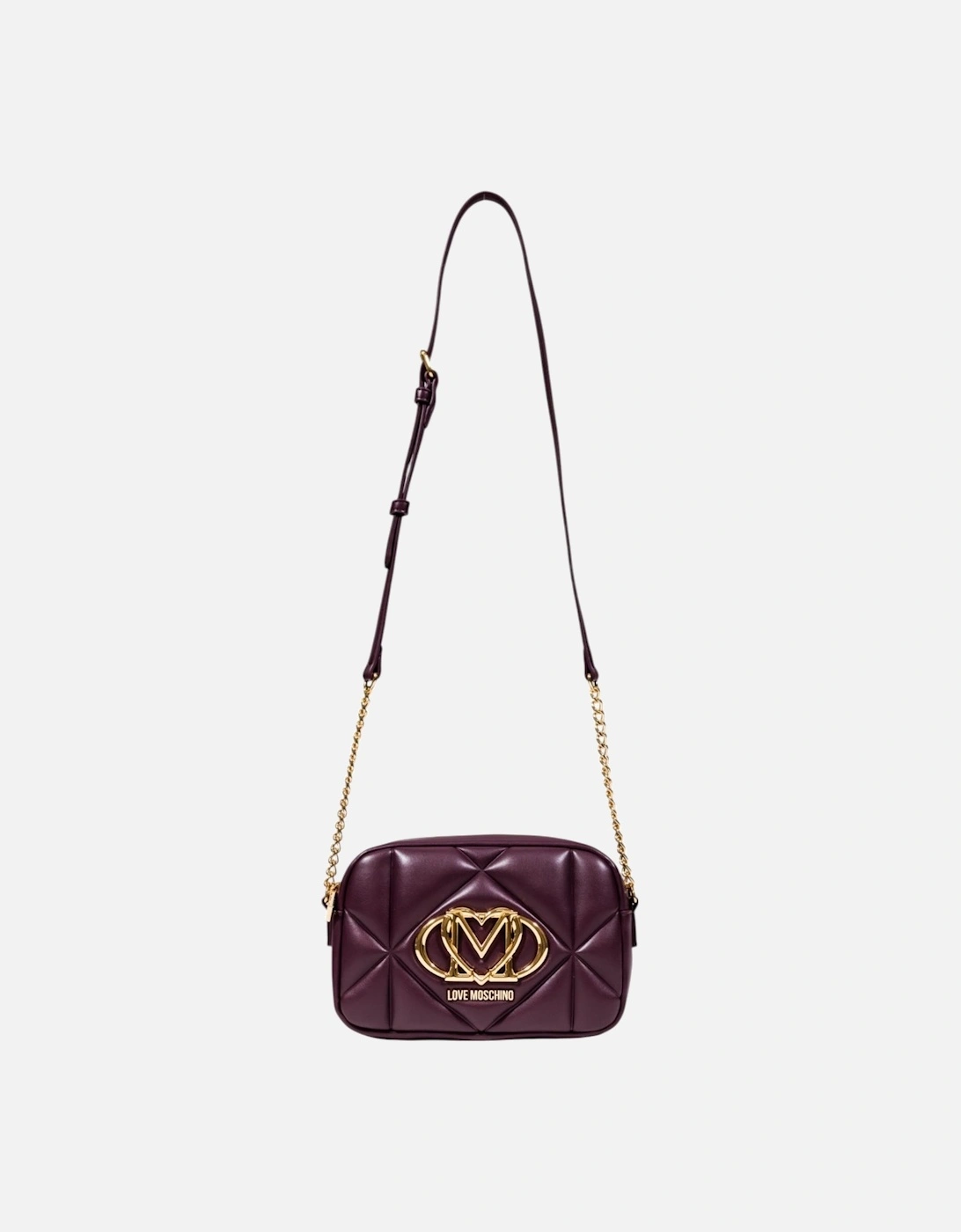 Front Pocket Shoulder Zip Bag Women - Bordeaux, 4 of 3
