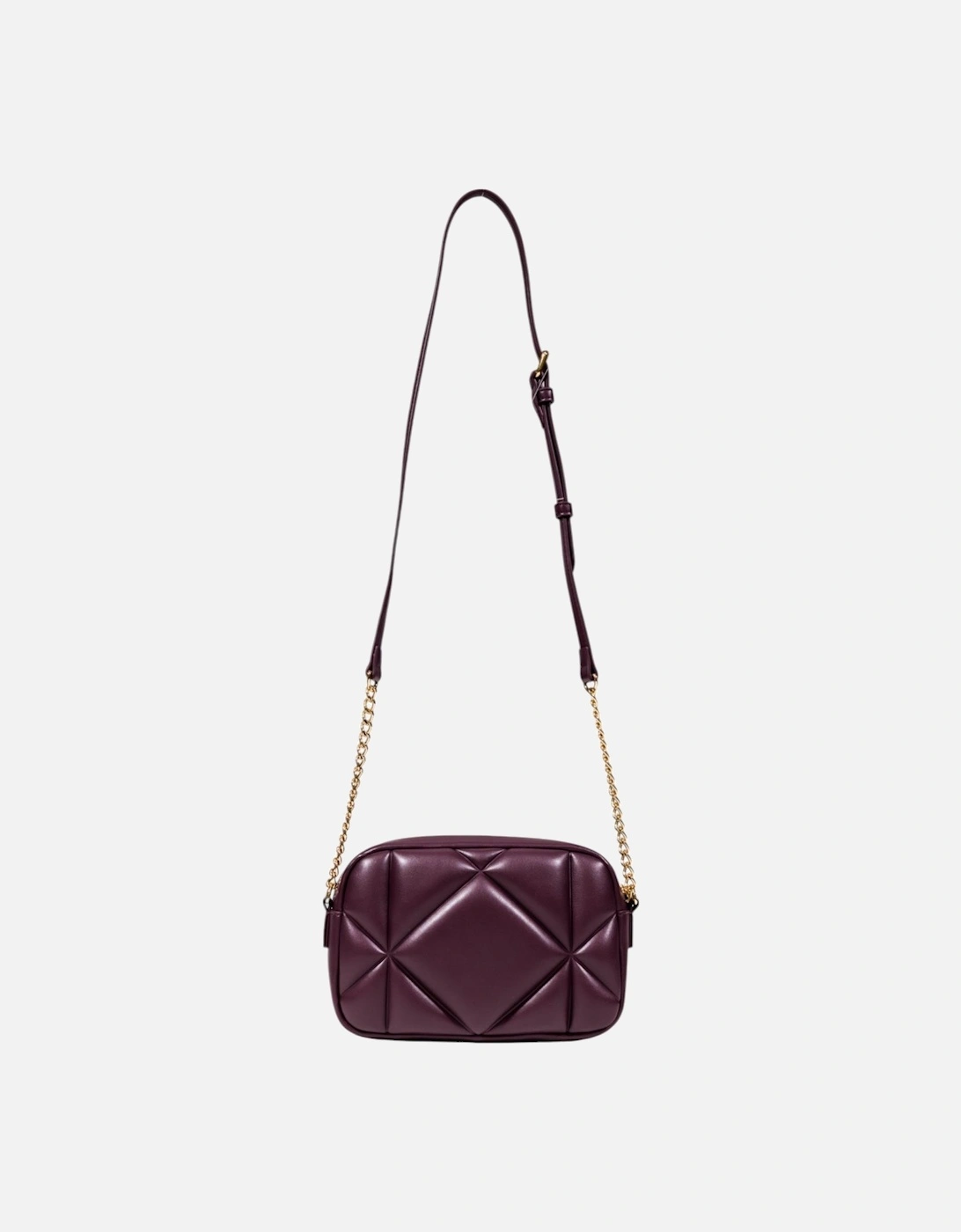 Front Pocket Shoulder Zip Bag Women - Bordeaux