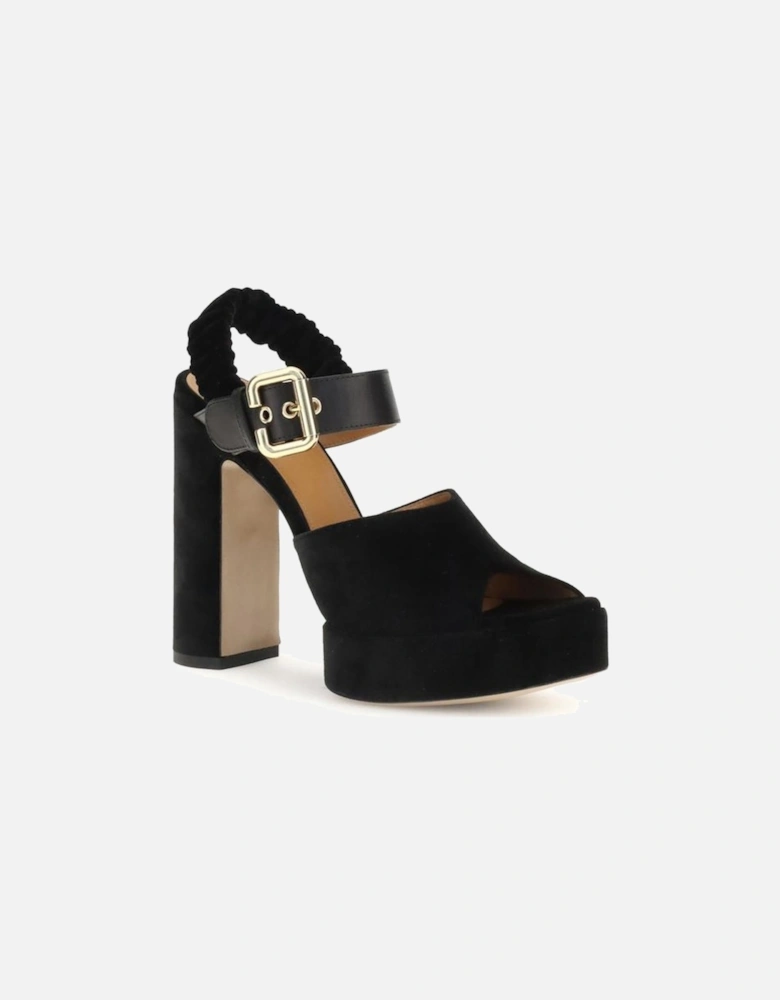 Retro Elegance Aria Block Heel Pumps Women - Black