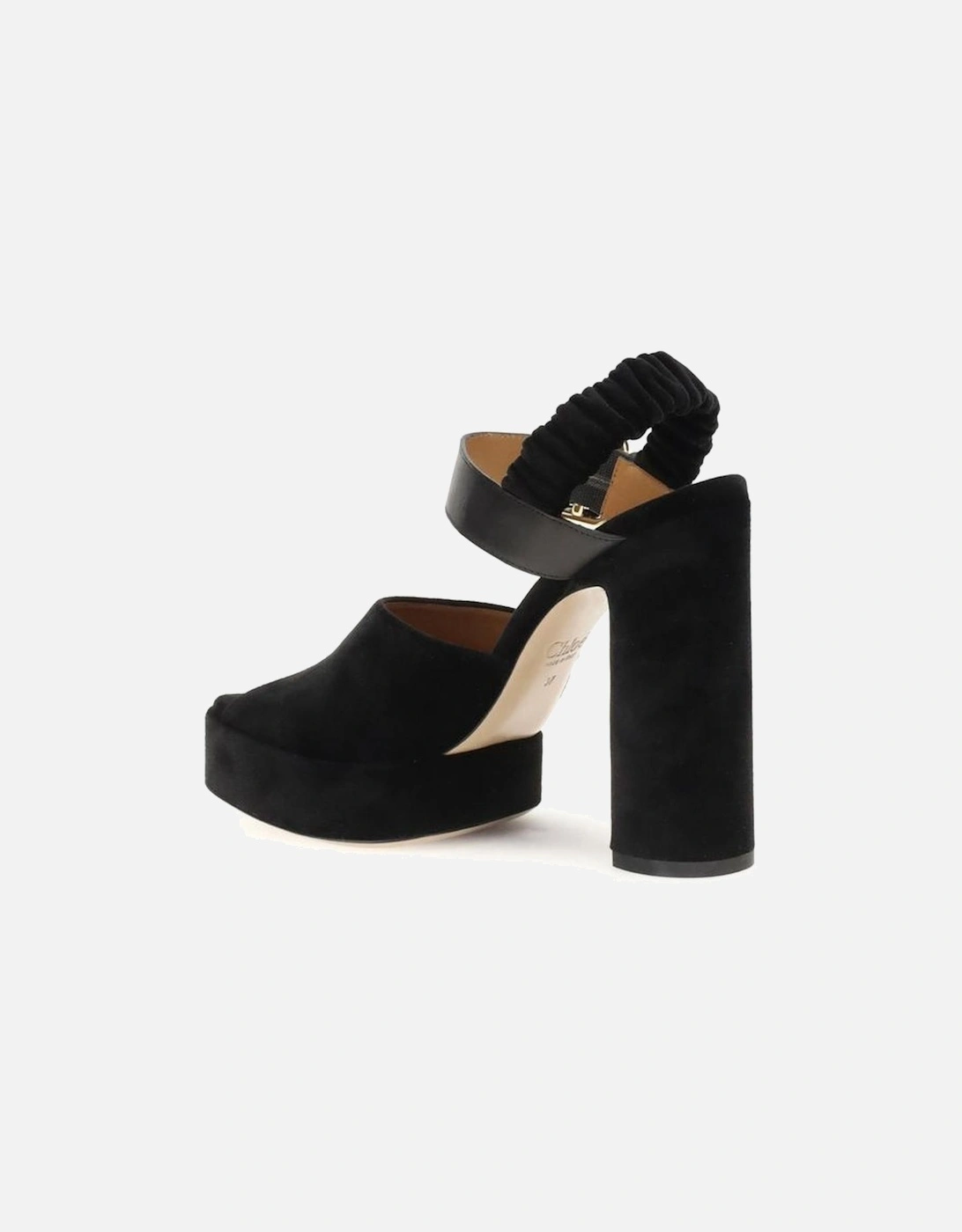 Retro Elegance Aria Block Heel Pumps Women - Black