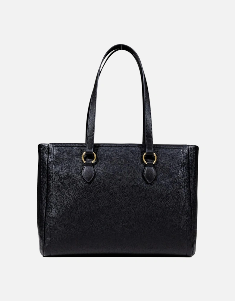 Faux Leather Handbag with Article Code JC4105PP1 Women - Black Bags