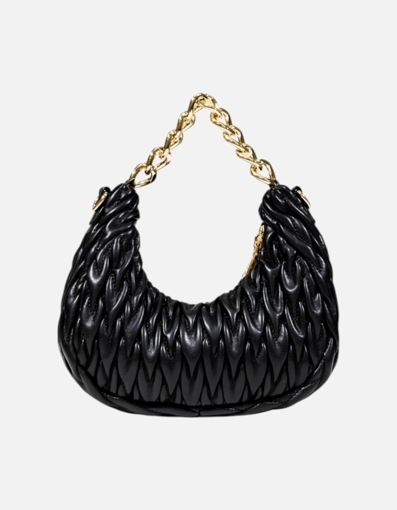 Handbag with Zip and Inside Pockets Women - Black Bags
