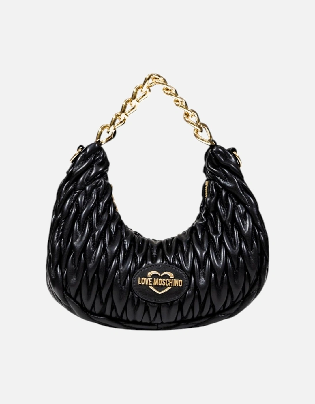 Handbag with Zip and Inside Pockets Women - Black Bags, 4 of 3