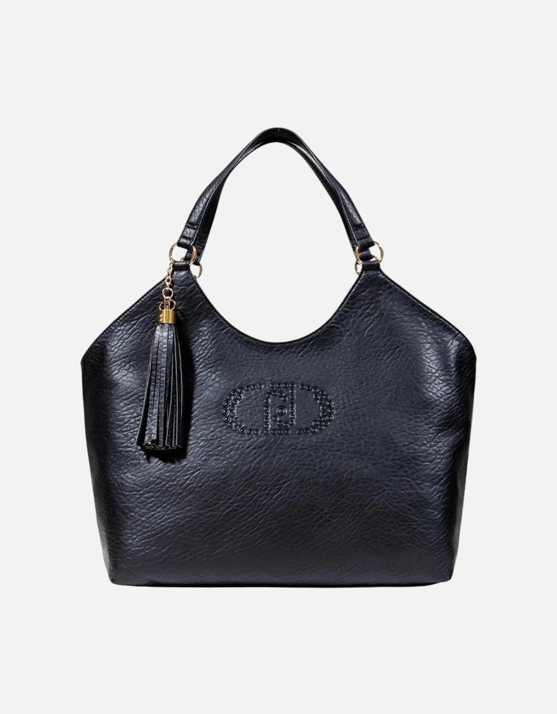 Handbag with Shoulder Strap and Inside Pockets Women - Black Bags, 4 of 3