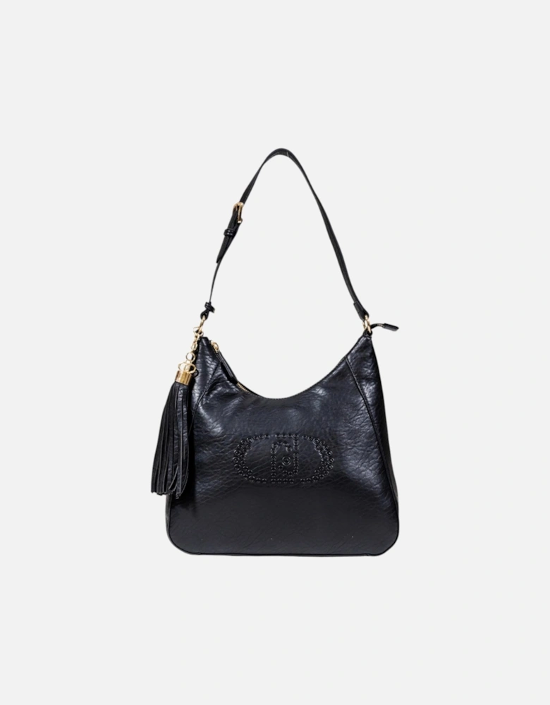 Handbag with Shoulder Strap and Zip Closure Women - Black Bags