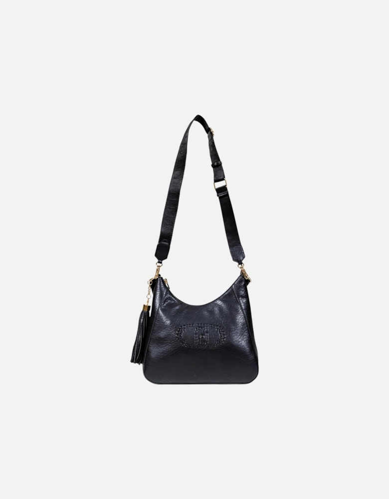 Handbag with Shoulder Strap and Zip Closure Women - Black Bags