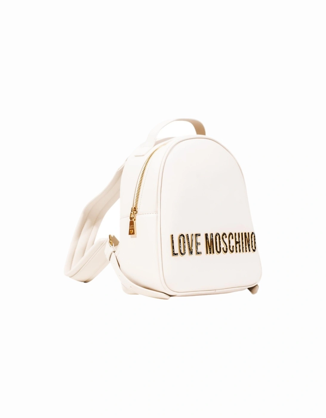 Rucksack with Zip and Inside Pockets Women - White Bags