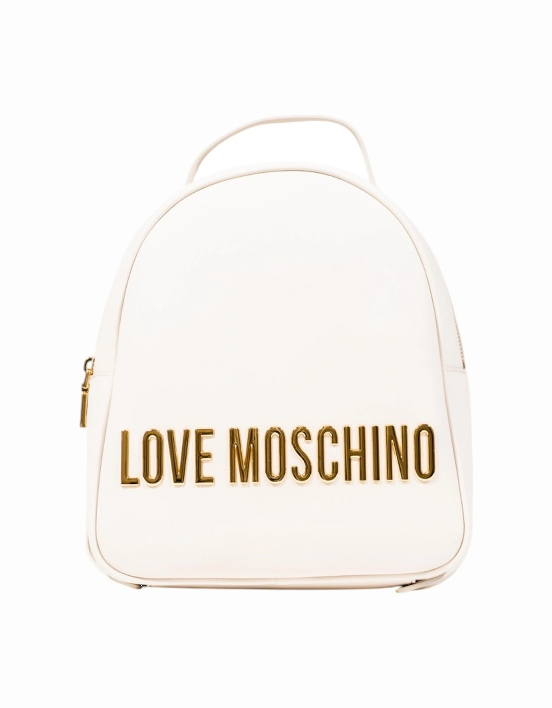 Rucksack with Zip and Inside Pockets Women - White Bags, 4 of 3