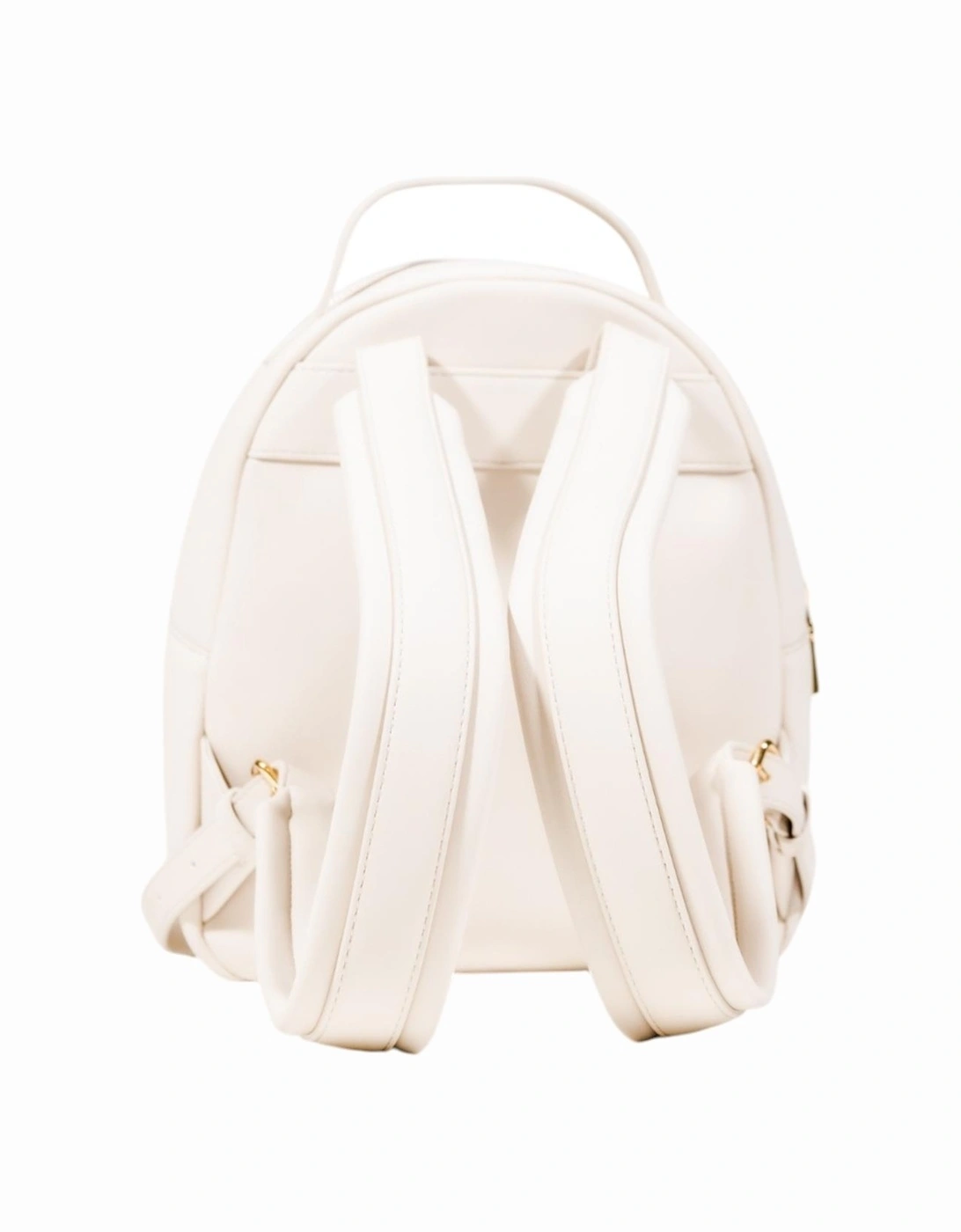 Rucksack with Zip and Inside Pockets Women - White Bags