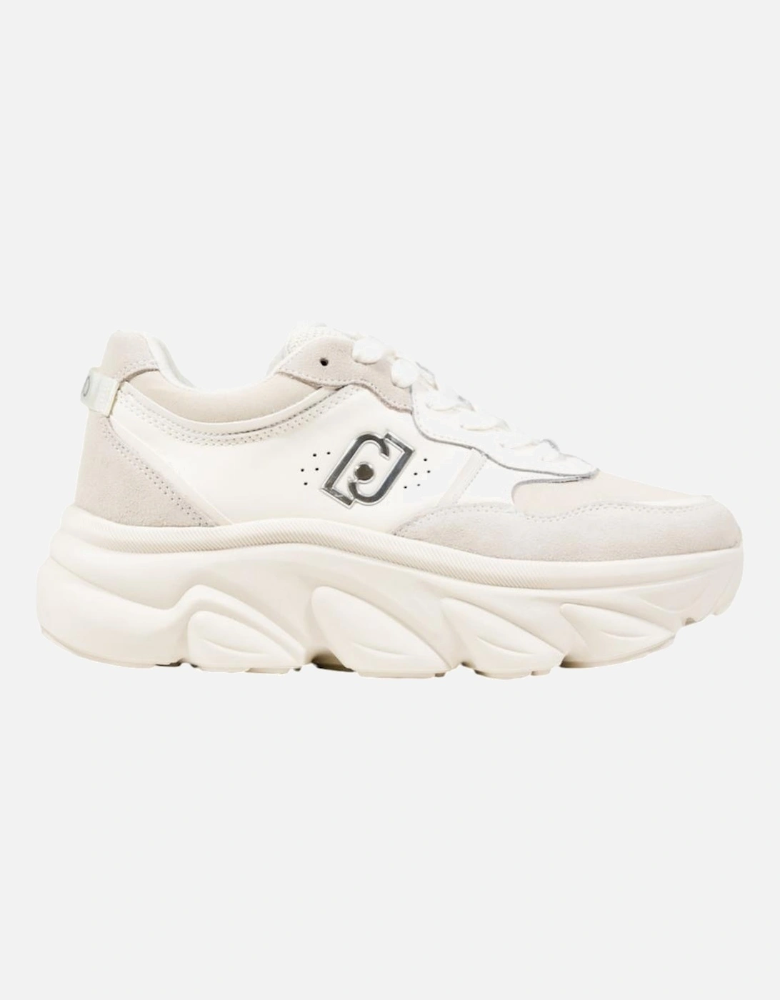 Slip-On Sporty Faux Leather Sneakers Women - White, 4 of 3