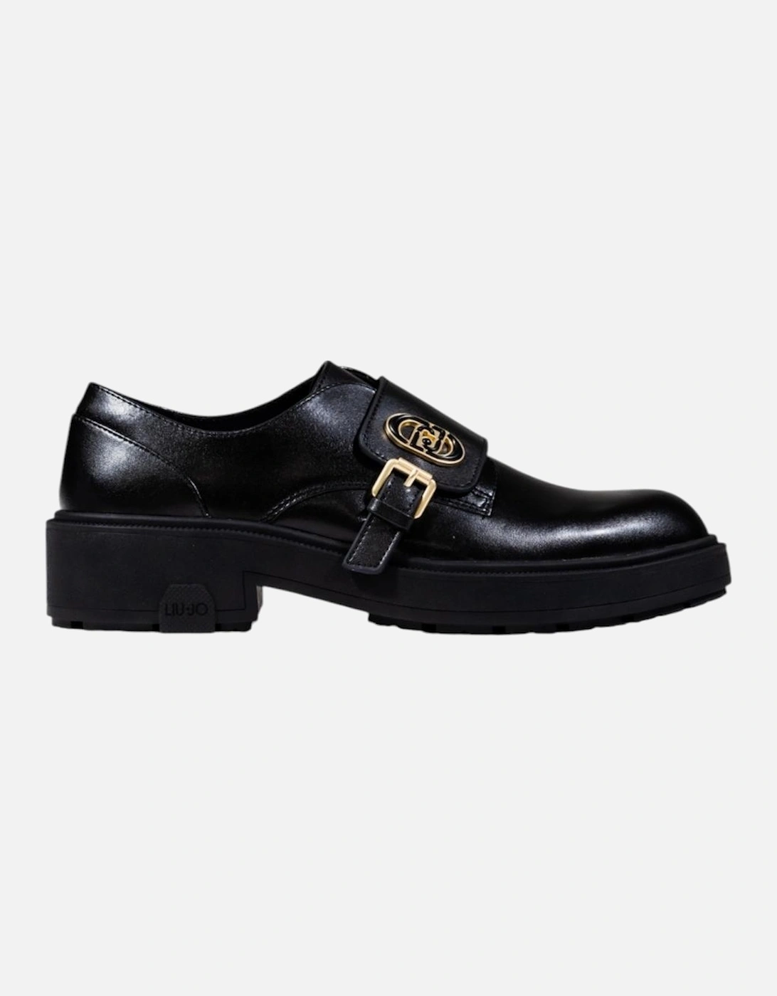 Lace Up Faux Leather Shoes Women - Black Lace Up Shoes, 4 of 3