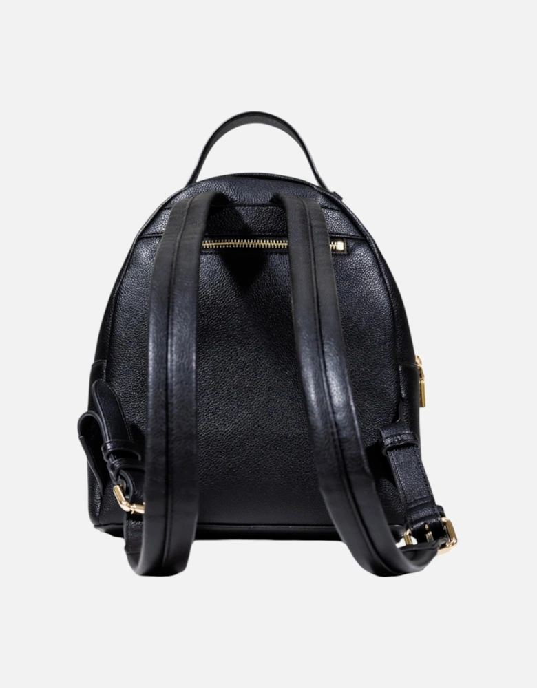 Rucksack with Zip and Multiple Pockets Women - Black Bags