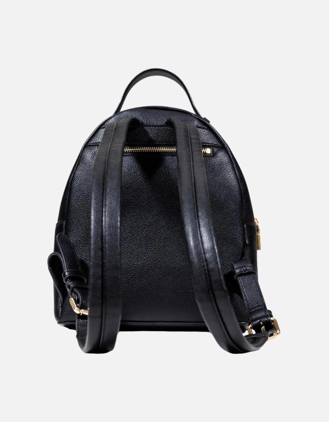 Rucksack with Zip and Multiple Pockets Women - Black Bags